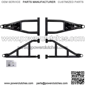 2" Forward Offset A-Arms/Control Arm for Polaris Ranger XP 900 High Lifter (2016) - Stronger Than OEM! - Black