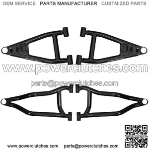 Arched Front 1.5" Forward A-Arms for Polaris Ranger Full Size 700 (2009) - Black