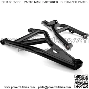 Atlas Pro High Clearance 1.5" Forward Offset A-Arms for 2021+ Can-Am Commander XT-P/XMR | Black | Fit 34" Tires | 1.5" Tubing | Adjustable Pivot Block | UV-Resistant Powder Coat