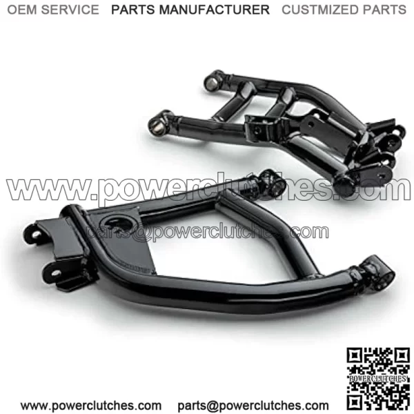Atlas Pro High Clearance 1.5" Forward Offset A-Arms for 2020+ Can-Am Defender HD 10 DPS/XT/MAX (see fitment) | Black | Fit 31" Tires | 1.5" Tubing | Adjustable Pivot Block