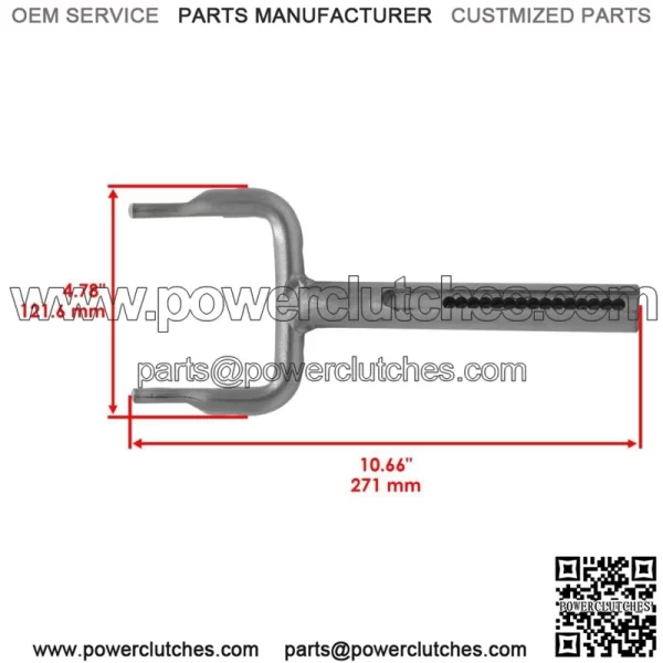 AM148365 Rear Right Wheel Arm Fork for John Deere X710 X730 X734 300 - Image 3