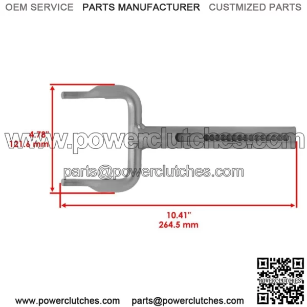 Rear Wheel Arm Fork for John Deere X710 X730 X734 X738 X739 X750 54" AM148156 - Image 3