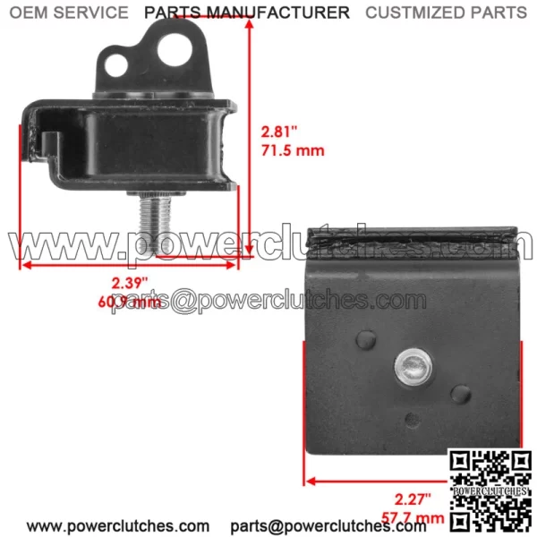 Engine Mount Dampers For Yamaha Rhino 700 YXR700F 4x4 FI 2008-2009 2011-2012(For: Yamaha Rhino 700) - Image 2