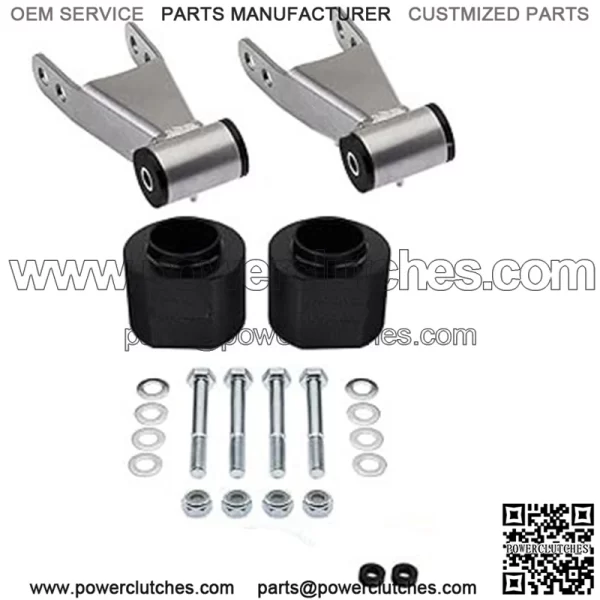 1984-2001 Jeep Cherokee XJ chassis lowering kit front 2 rear 2 Riser blocks