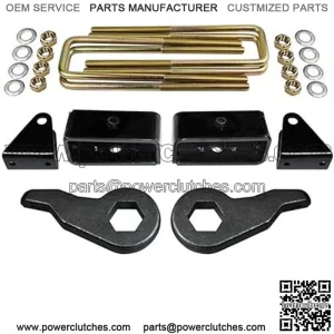 2001-2010 GMC 2500HD front 3-point block rear 2-point block