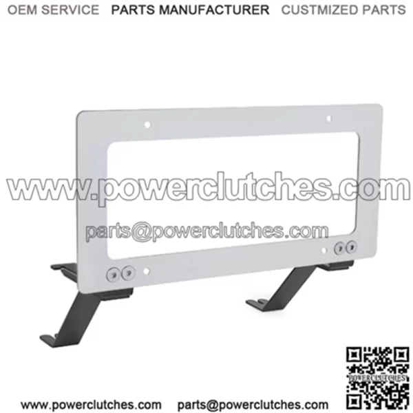 Tesla license plate frame model 3 #silver