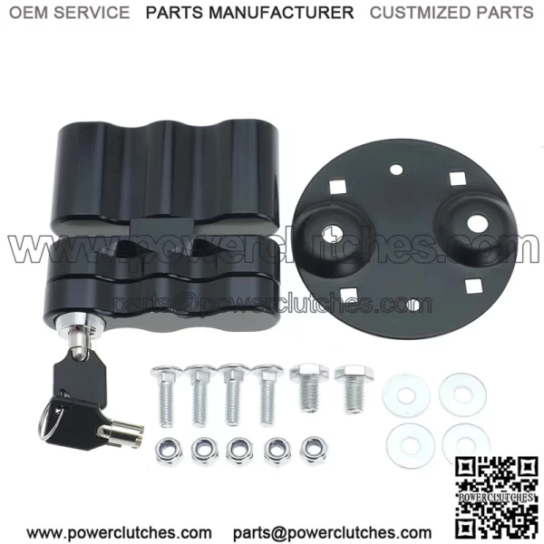 RX fuel tank lock bracket #black - Image 2