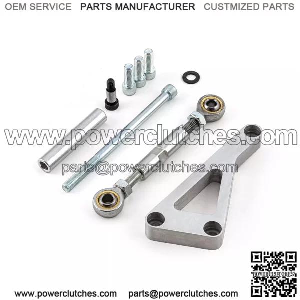 BBC 350 Long Water Pump Aluminum Generator Bracket - Image 2