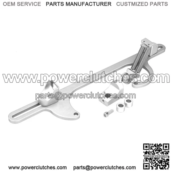 Aluminum Alloy 4150 Series Throttle Base#Silver