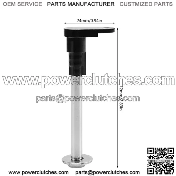 2009-2014 F150 Fuel Tank Hinge Repair Bracket with Spring - Image 4