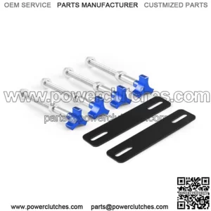 Mud escape plate mounting bracket 1# (145mm) blue