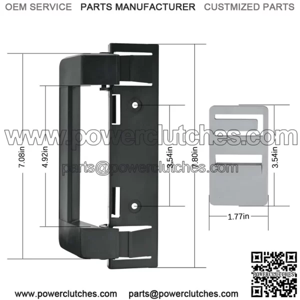 RV refrigerator door replacement upgrade single set - Image 2