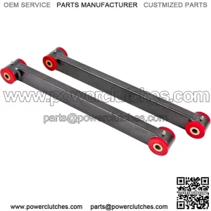 Lower control arms, boxed, non-adj, poly bushings