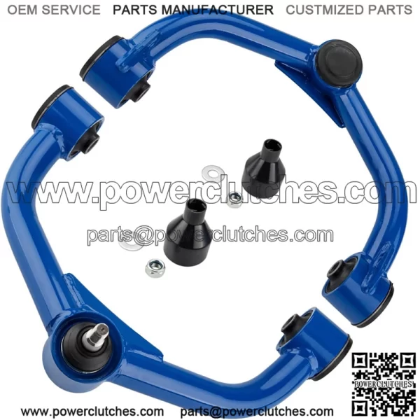 Upper Control Arm Replacement for Sierra 2500 HD 2011-2019, Silverado 3500 HD 2011-2018, Sierra 3500 HD/Silverado 2500 HD 2011-2018, AUTOSITY Control Arms with Ball Joints Suspension Kit Blue 2pcs - Image 4