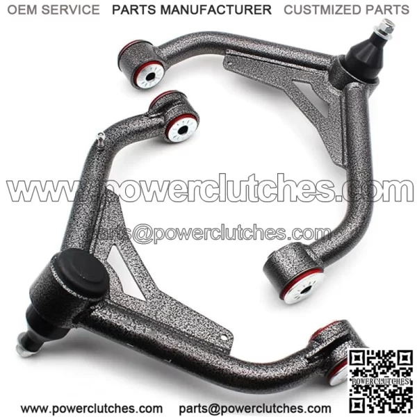 2-4" Lift Front Upper Control Arm for 2000-2010 Chevy Silverado 2500HD 3500HD,2000-2010 GM Sierra 2500HD 3500HD 2003-2009 Hummer H2, 2-4" Lift Suspension Kit Adjustable Control Arms