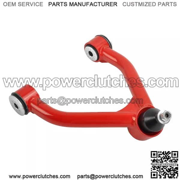 For 1988-1998 Chevrolet GMC K1500 4WD 2-4" Lift Front Upper Control Arms Red - Image 4