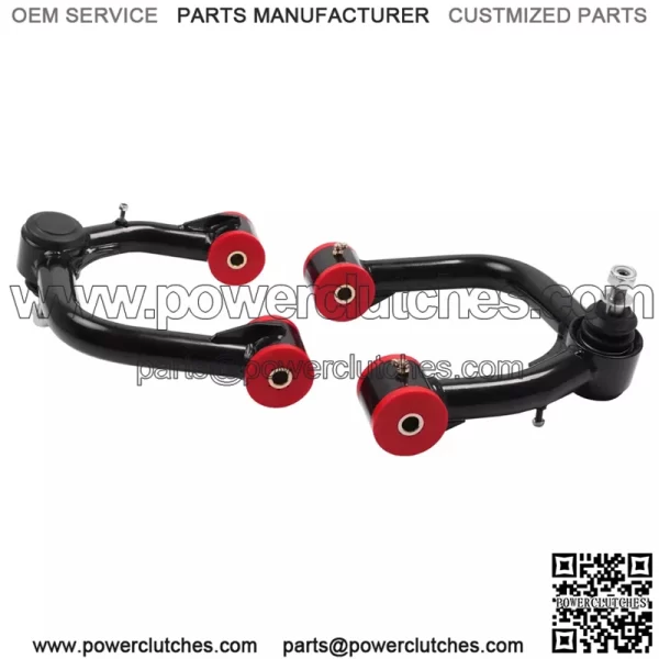 For 2005-2022 Toyota Tacoma 6 Lug Front Upper Control Arm Kit 2-4" Lift Black - Image 4