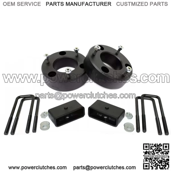 3" Front and 1" Rear Leveling lift kit for 2007-2019 Chevy Silverado Sierra GMC
