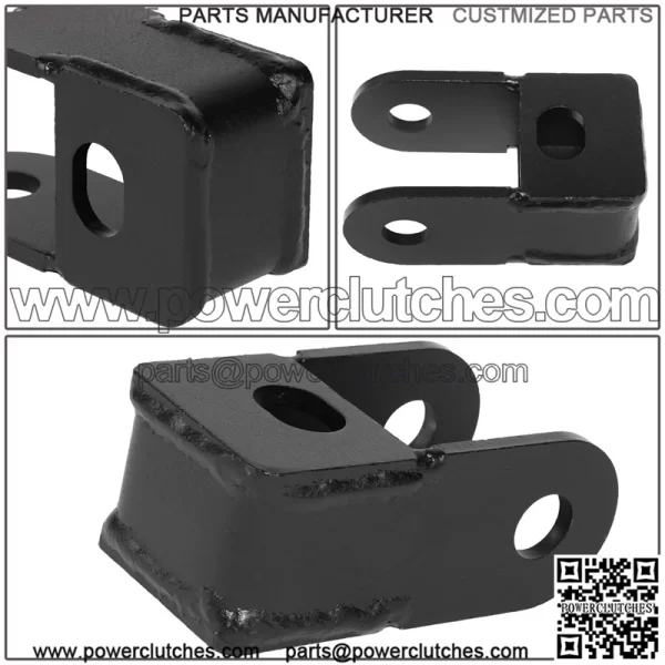 FOR 11-20 SILVERADO SIERRA 2500HD 3500HD 8-LUG 2-4" LIFT FRONT SHOCK EXTENSIONS - Image 3