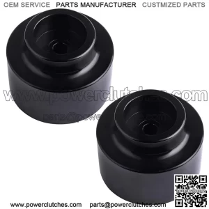 Rear Lift 2 inch Leveling Kit for Chevrolet Avalanche 1500 2001-2018,Tahoe, for Suburban 1500 2" Rear Lift Aircraft Billet Coil Spring Spacers 2WD 4WD Black