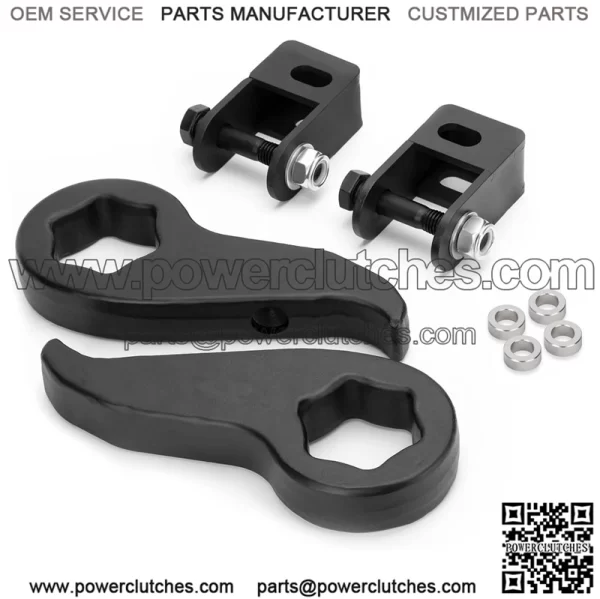 1-3" Torsion Keys with Shock Extenders for 2011-2019 Silverado GMC Sierra 2500HD 3500HD, Adjustable 1 to 3 Inch Heavy Duty Solid Leveling Lift Kits