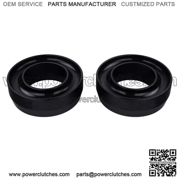 2.5" Front Leveling Kit for 1988-1998 C-Series and 1999-2007 Classic Silverado/Sierra 2WD T6 Billet Aluminum Coil Spring Lift Spacers (Black)