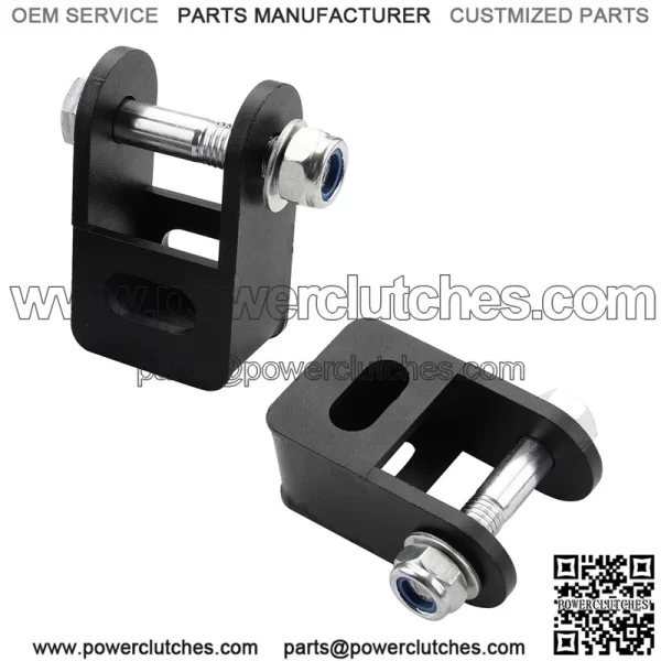 2.5" Leveling Lift Kit Replacement for 2005-2020 F250 F350 Super Duty 4WD, 2.5'' Front Struct Spacers for F250 F350 Super Duty 4WD, Solid Front Coil Spacers with Shock Extenders - Image 2