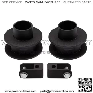 2" Front Leveling Kit for 2005-2024 Ford F250 / F350 Super Duty 4WD High-Strength Steel Coil Spring Lift Spacers & Shock Mount Extenders