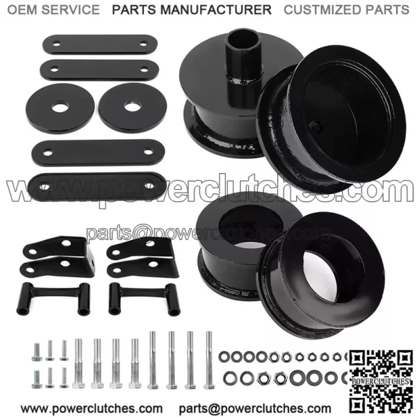 2.5" Front 2" Rear Leveling Kit & Shock Extender For Jeep Wrangler - Image 2