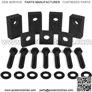 Rear Seat Recline Kit Compatible with Jeep Wrangler JKU/JL 2007-2020+ (Black Aluminum)
