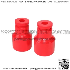 2.5"-4" Front Extended Shock Bump Stop Blocks Kit for 07-18 Jeep Wrangler JK