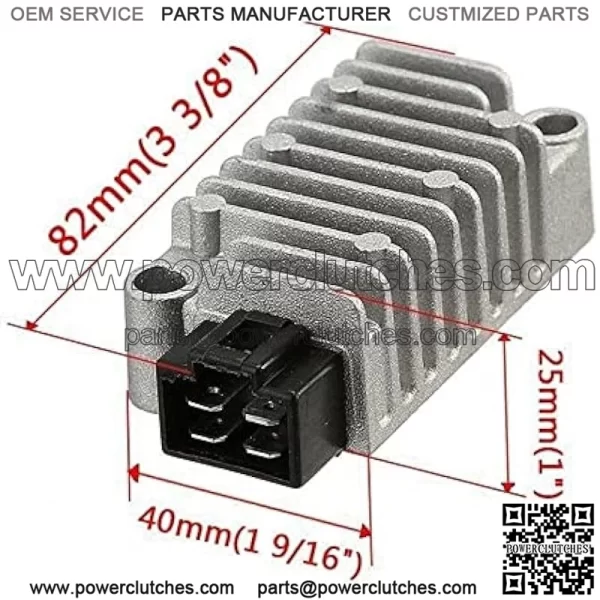 Aluminum Voltage Regulator Rectifier for Y&amaha TW125 WR125 XT600 XJ600 TT600 MT125 TDM850 - Image 5