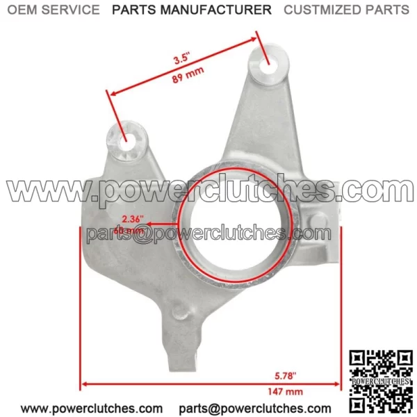 Front Knuckle kit for Can-Am Outlander 500 650 800R 850 2013-2024 Left Right - Image 2