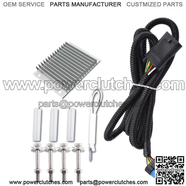 For Chevy GMC Fuel Pump Driver Module PMD Relocation Kit Set 6.5L Diesel 904-104