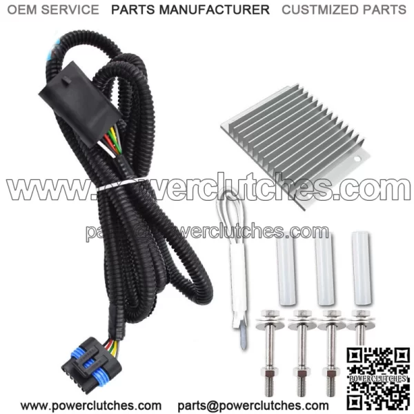 For Chevy GMC Fuel Pump Driver Module PMD Relocation Kit Set 6.5L Diesel 904-104 - Image 3