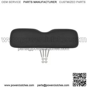 Fits E-Z-GO TXT Golf Cart Front Back Cushion Black