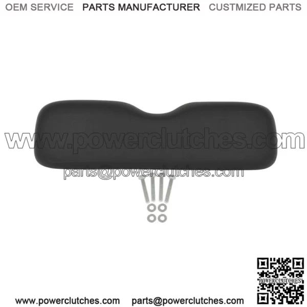 Fits E-Z-GO TXT Golf Cart Front Back Cushion Black