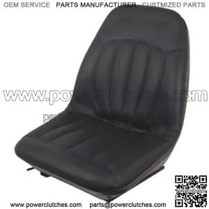 High Black Seat For Bobcat S130 S150 S160 S175 S185 S205 S220 Skid Steer