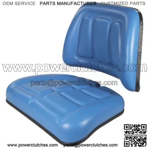 Blue seat fits Ford New Holland cushion kit,
