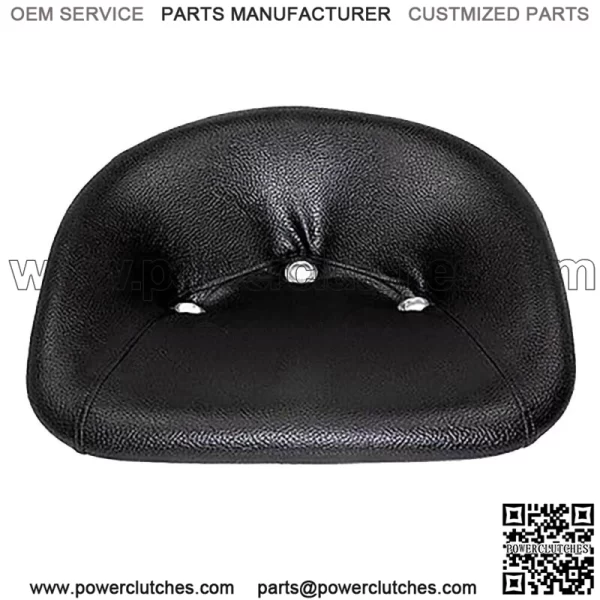 Tractor Seat Black Padded Pantograph Style - 3 Hole 2 Bolt 469-200001 2420469-200001