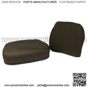 Brown Fabric Seat Cushion Set Fits John Deere 2350 2550 4050 4250 4450 4650 4850