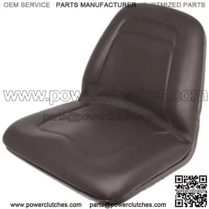 Luxury black seat fits Ford New Holland tractor models