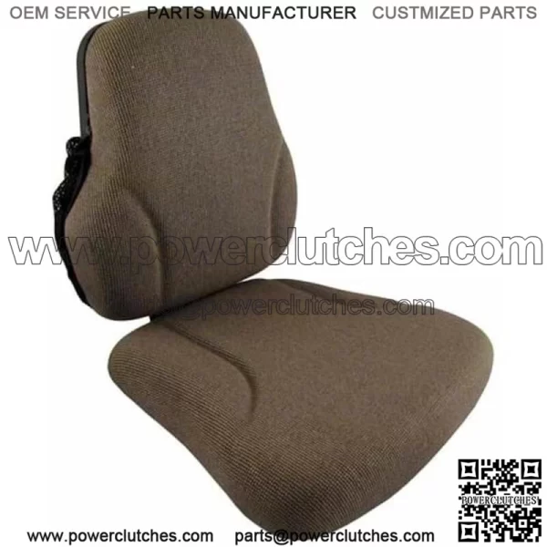 Seat Side Fabric Brown Fits John Deere 8300 8200 7720 8430 9400 8400 8100