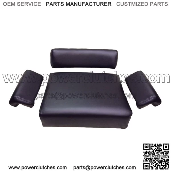 One new set of seat, back and armrest cushions fits JD, IH/FARMALL and MM models
