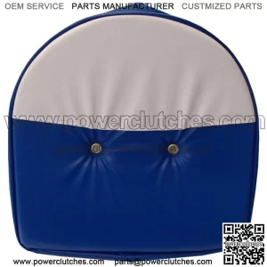 Blue and White T295BW Tractor Seat Cover Fits Ford Fits John Deere Fits Mass