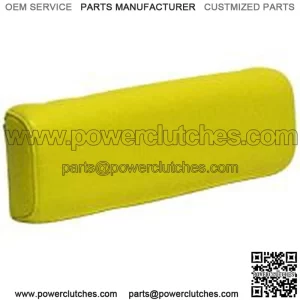R0997 Seat Back, Yellow Vinyl - Fits John Deere 40, 320, 435, 1010, M, MT+