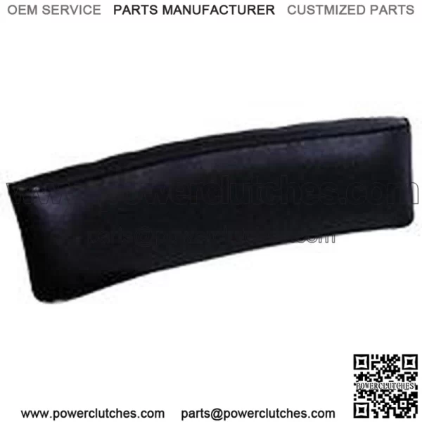 R6219 Seat Back Black Vinyl on Wood - Fits Early 30's Early 40's Cockshutts