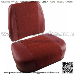 Burgundy seat fits white tractor 2-105 2-135 2-155 2-180 2-85