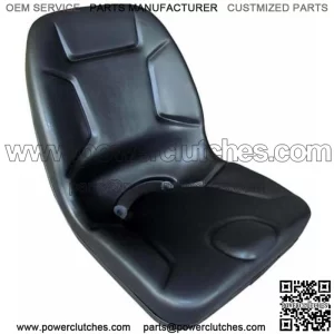 S8301351 Bucket Seat Black Vinyl Fits Mahindra