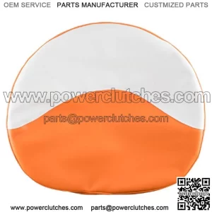 R1012 Orange and White Seat Cover 21" Width - Fits Case Miscellaneous Models
